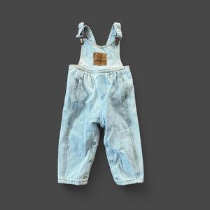 Vintage Guess Denim Blue Kids Overalls